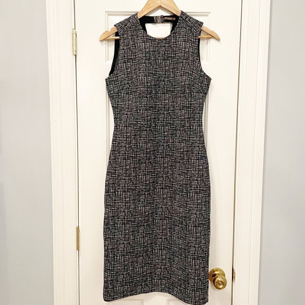 J. McLaughlin Catalina Dress Stretch Size XS Black
